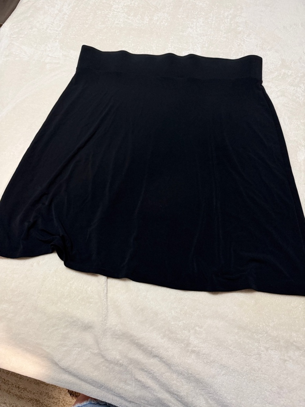 MERONA XXL Everyday Black A-Line Skirt